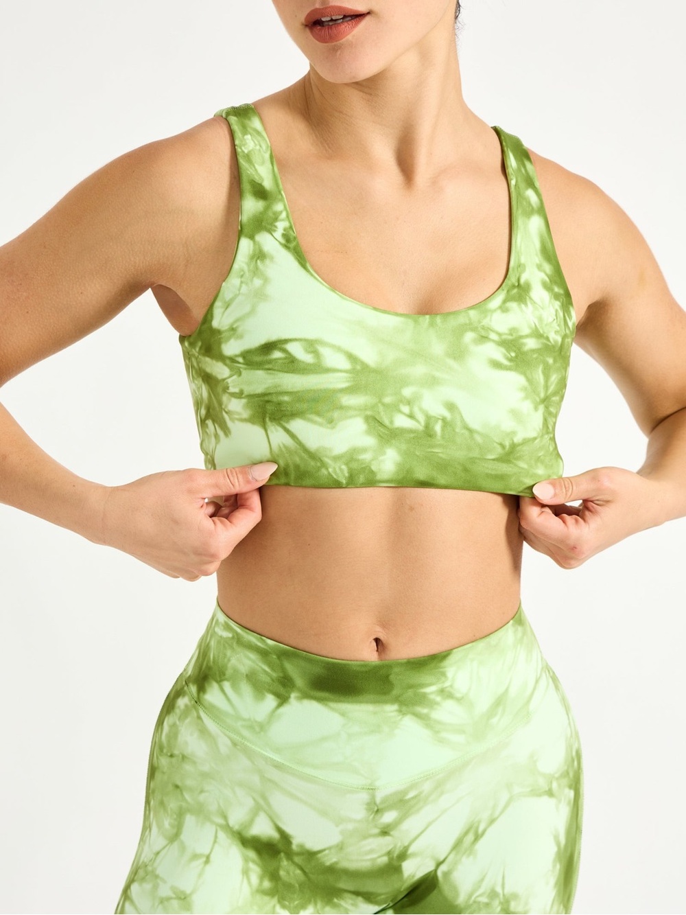 BuffBunny Honeydew Tie Dye Bra